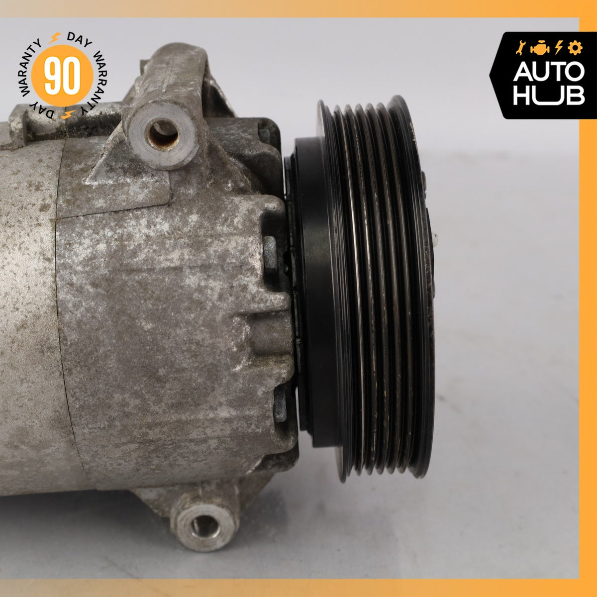 04-19 Maserati GranTurismo M145 A/C Air Conditioning Compressor 01141226 OEM 58k - photo 9