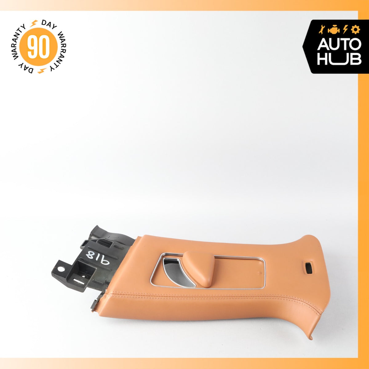 Bentley Continental Flying Spur Left Side Upper B-Pillar Cover Trim OEM 58k - photo 11