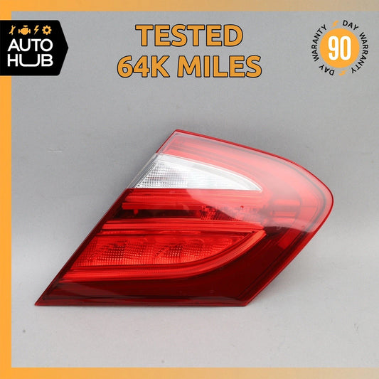 17-18 Mercedes W205 C63 AMG C300 Rear Right Inner LED Tail Light Lamp OEM 64k - photo 1