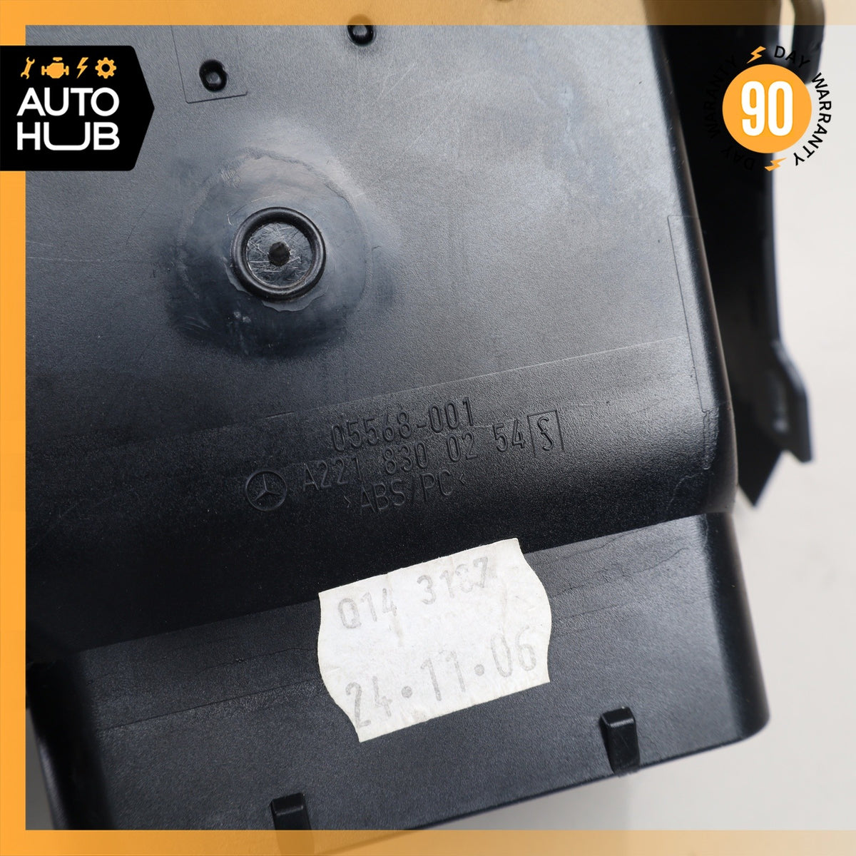 07-14 Mercedes W221 S600 CL550 Dashboard Dash AC A/C Air Vent Right Black OEM - photo 8