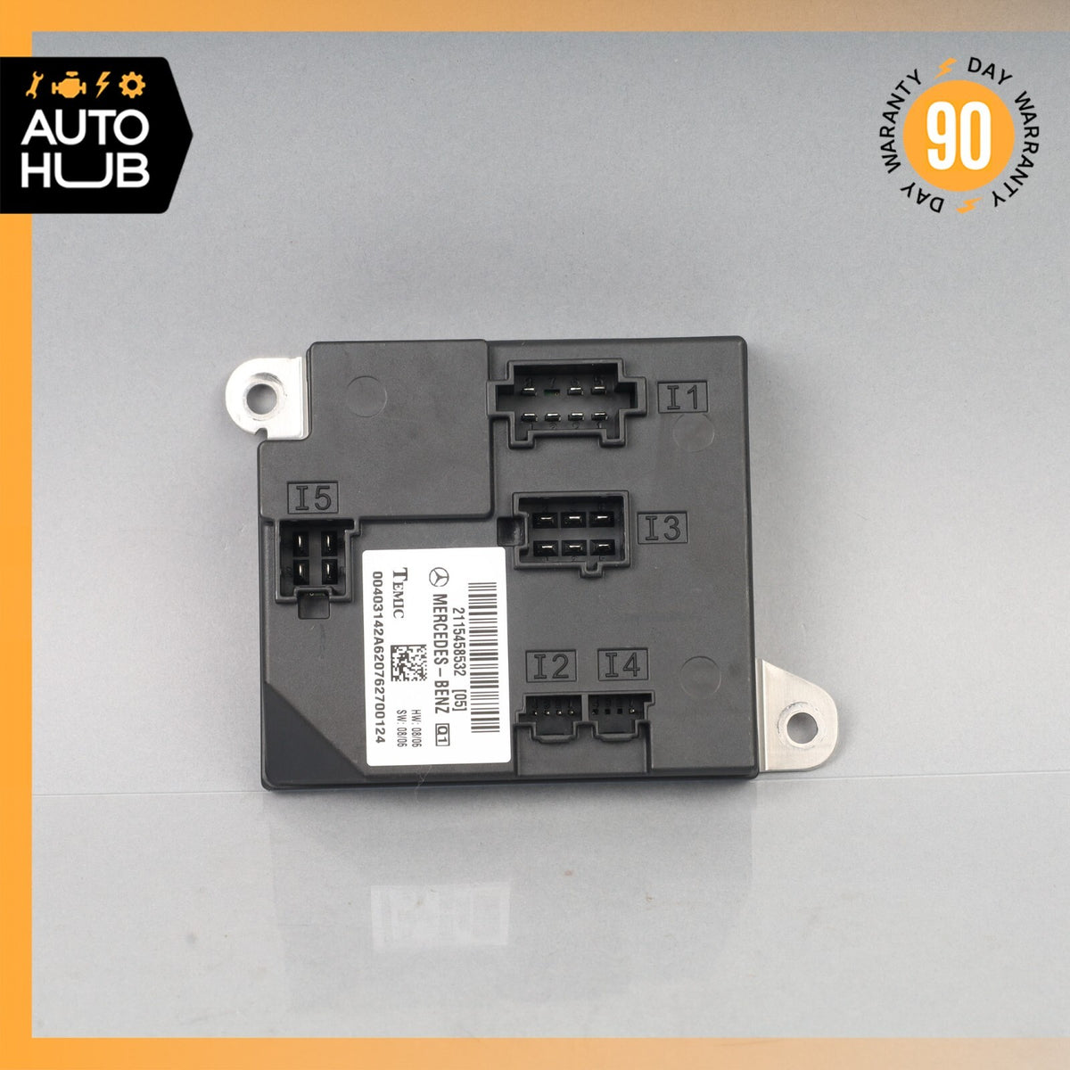 06-11 Mercedes W211 E63 AMG E350 Body Control Module BCM 2115458532 OEM - photo 1