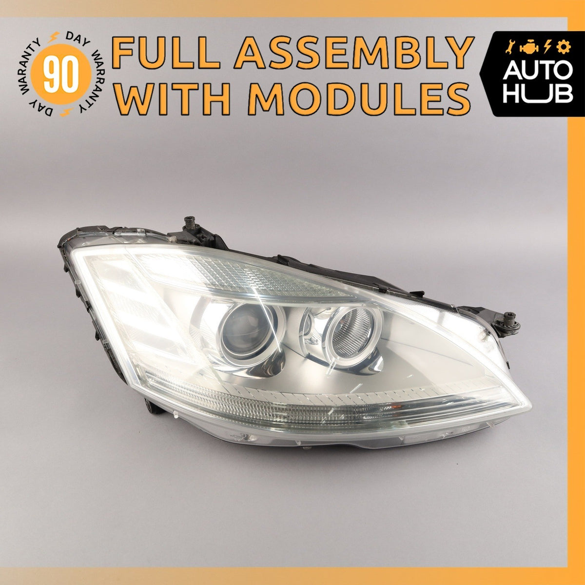 10-13 Mercedes W221 S400 Right Passenger Side Headlight Lamp Bi-Xenon OEM - photo 1