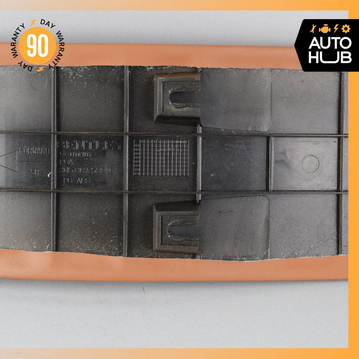 06-13 Bentley Continental Flying Spur Rear Side Headliner Cover Trim OEM 58k - photo 7