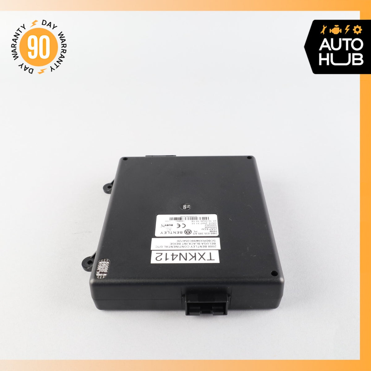 2008 Bentley Continental GTC Communication Phone Control Module OEM 63k - photo 3