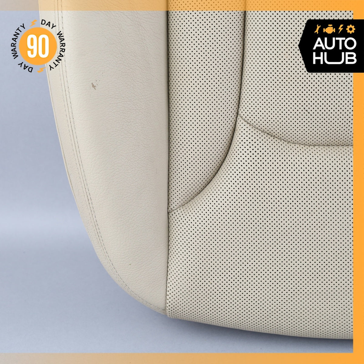 Audi 4M Q7 Front Right Passenger Side Lower Bottom Seat Cushion Beige OEM 87k - photo 6