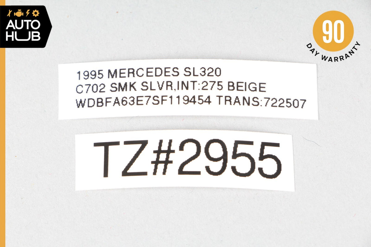 90-02 Mercedes R129 SL320 300SL Steering Column Tilt Adjust Control Switch OEM - photo 10