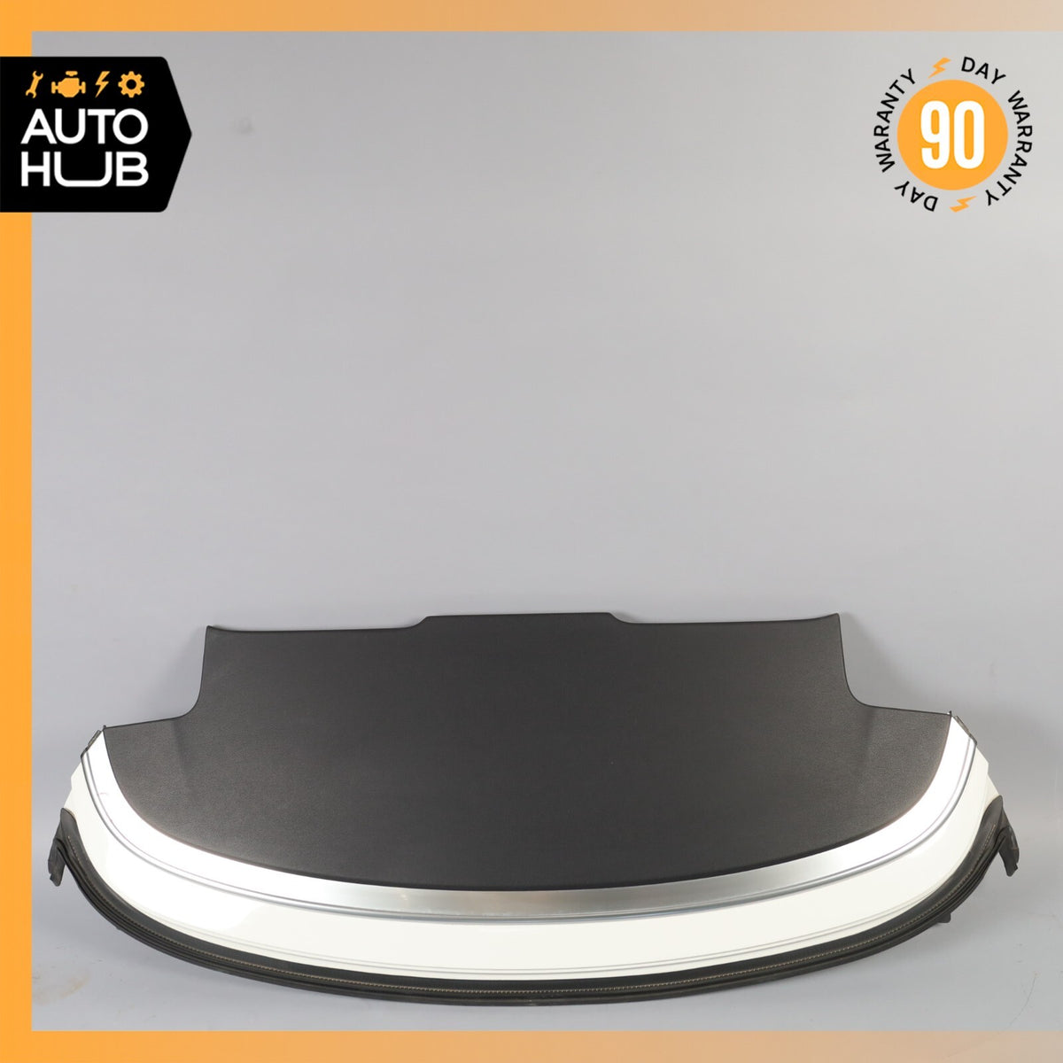 07-13 BMW E93 328i 335i Convertible Top Folding Lid Cover Panel Alpine White OEM - photo 1