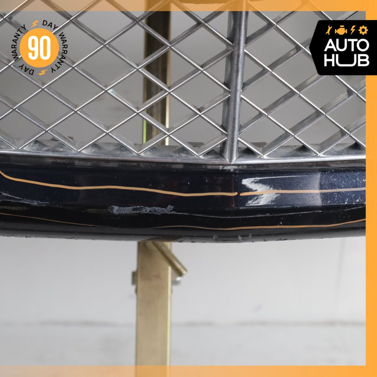 09-12 Bentley Continental Flying Spur Front Bumper Cover Assembly Black OEM - photo 11