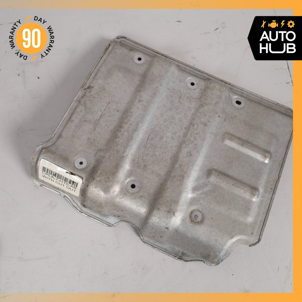 14-16 LR Range Rover Sport L494 Automatic Transmission Splash Shield Set OEM - photo 8
