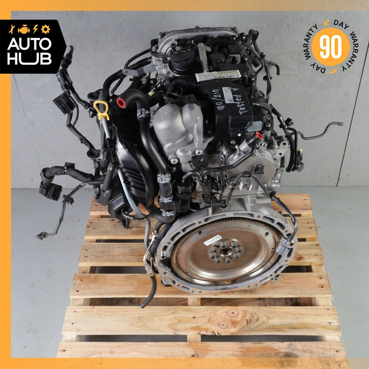 15-20 Mercedes W205 C300 E300 RWD M274 2.0L Engine Motor Assembly 274.920 OEM - photo 4