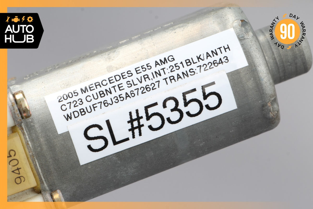 03-09 Mercedes W211 E55 E500 E550 Front Right Side Window Regulator Motor OEM - photo 12