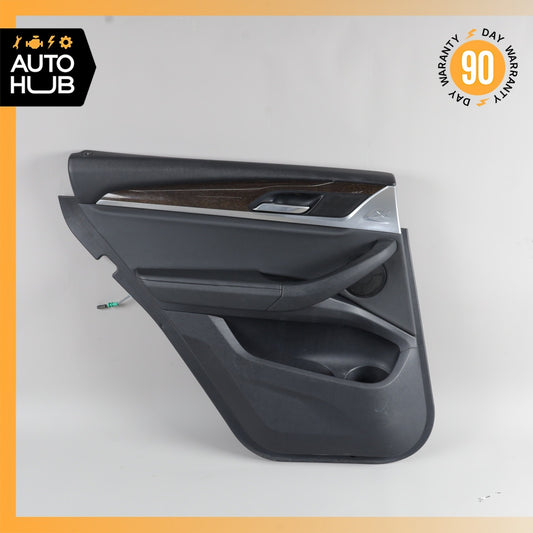 18-24 BMW G01 X3 Rear Left Driver Side Door Panel Trim OEM - photo 1