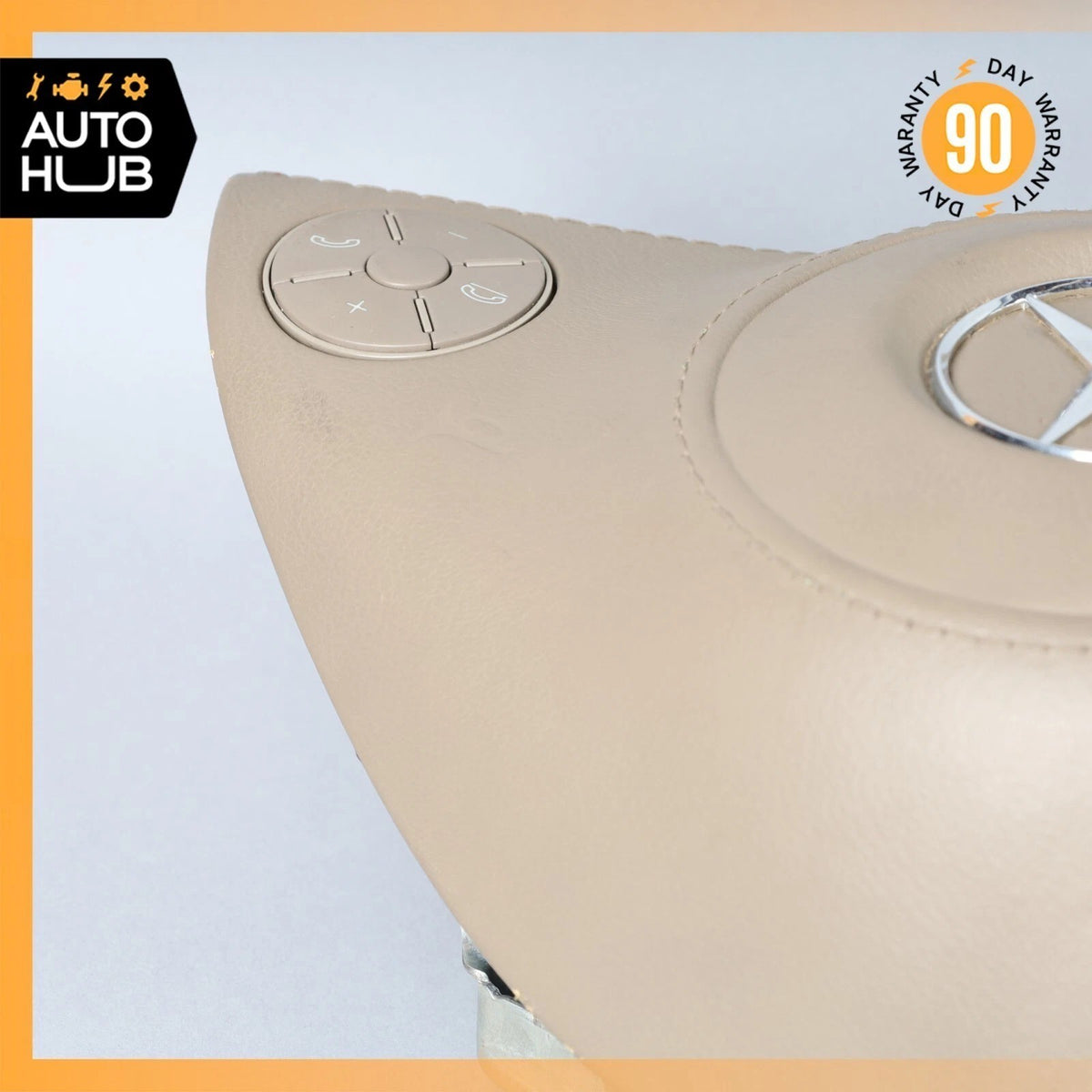 09-11 Mercedes W219 CLS550 CLS63 AMG Steering Wheel Airbag Air Bag Beige OEM - photo 8
