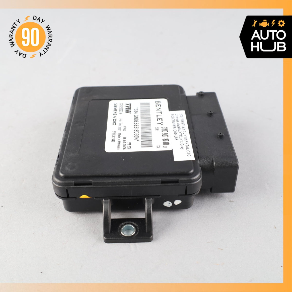 Bentley Continental GTC GT Electronic Parking Brake Control Module OEM - photo 5