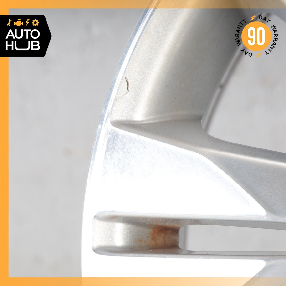 Mercedes W221 S400 S550 CL550 8.5 x 18 18" Wheel Rim Silver 2214017402 OEM - photo 10