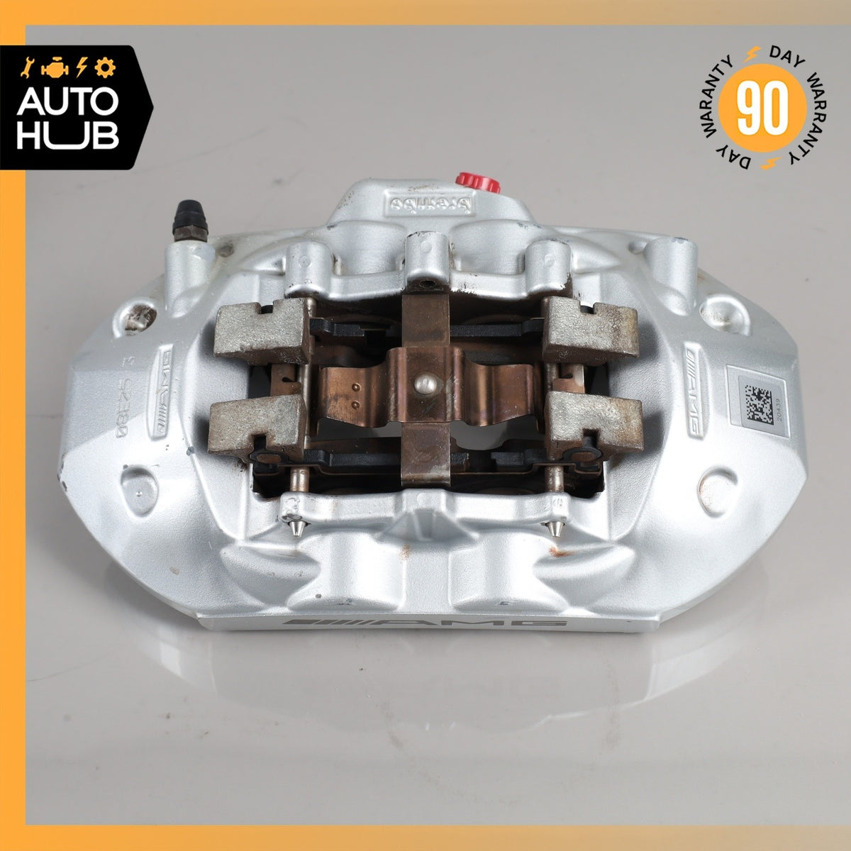 Mercedes W204 C63 AMG Rear Left & Right Side Brake Calipers Set OEM - photo 10