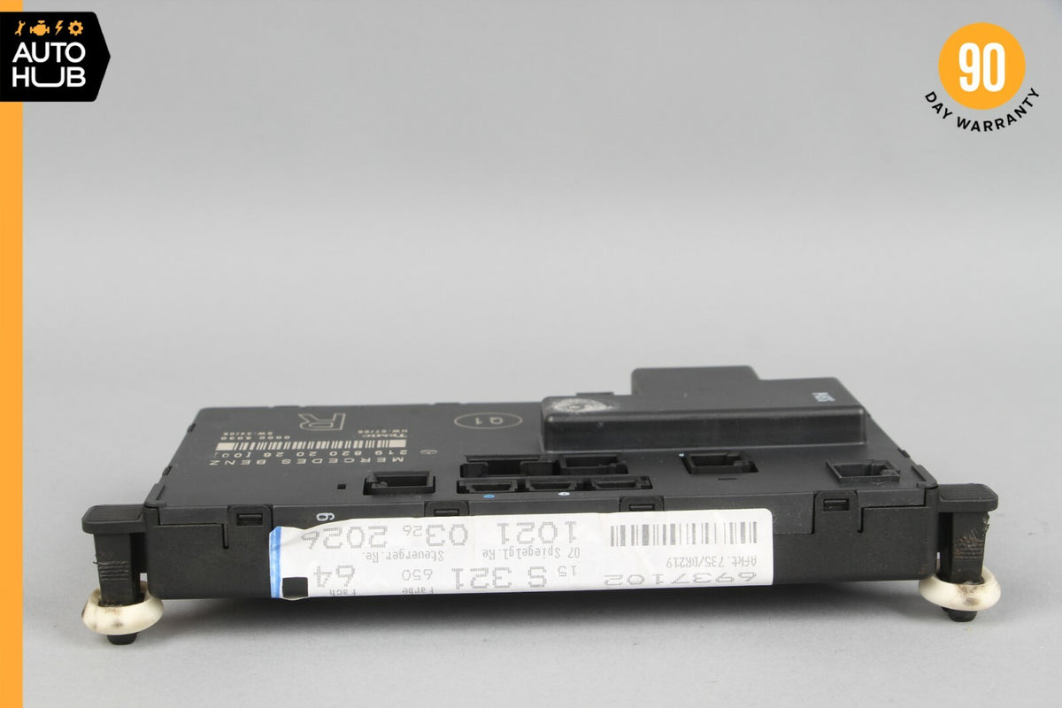 06-11 Mercedes W219 CLS550 CLS55 Door Control Module Front Right Passenger OEM - photo 3