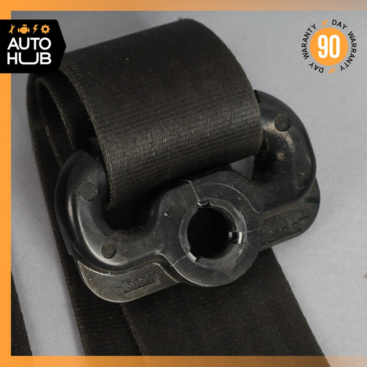 08-19 Maserati GranTurismo M145 Front Left Driver Side Seat Belt Black OEM - photo 8