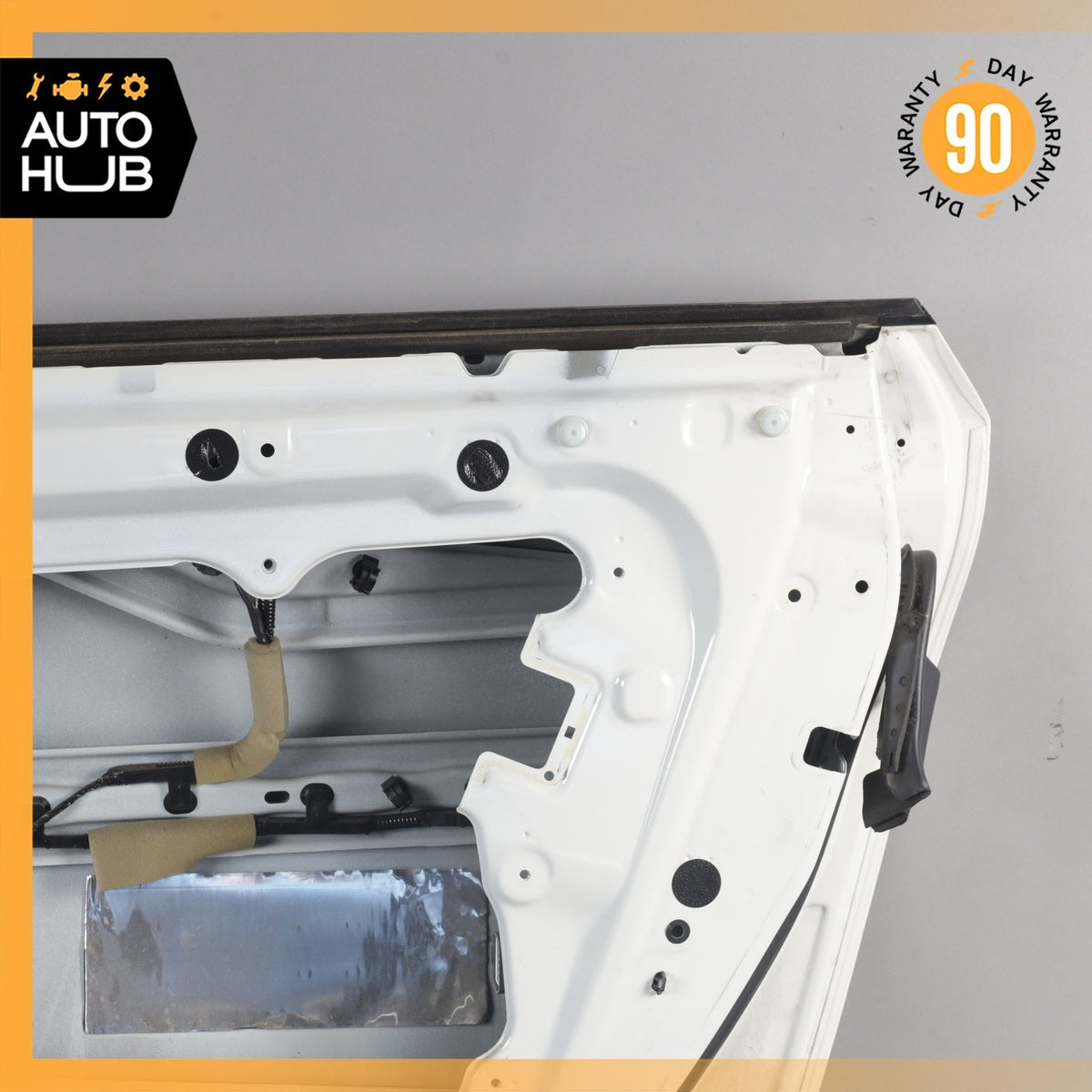 17-22 Infiniti Q60 Right Passenger Side Door Shell Frame Panel White OEM 71k - photo 15
