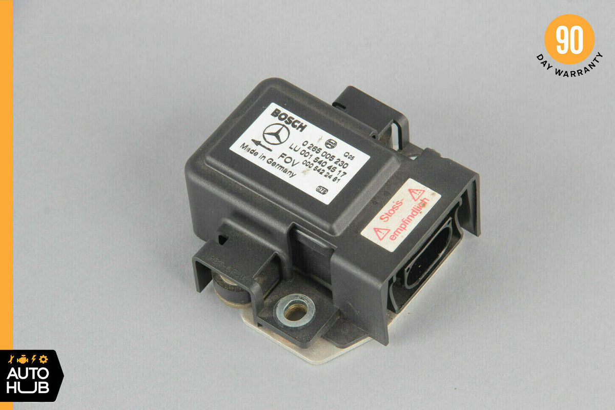 98-03 Mercedes W208 CLK320 E320 E55 Yaw Acceleration Rate Sensor 0015404517 OEM - photo 1