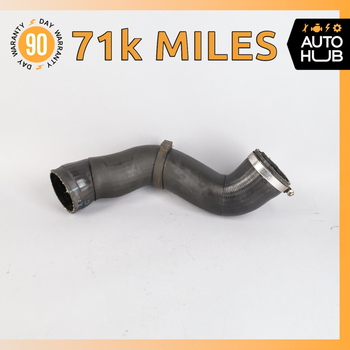 Bentley Continental GTC GT 6.0L Left Side Intercooler Hose Pipe OEM 71k - photo 1