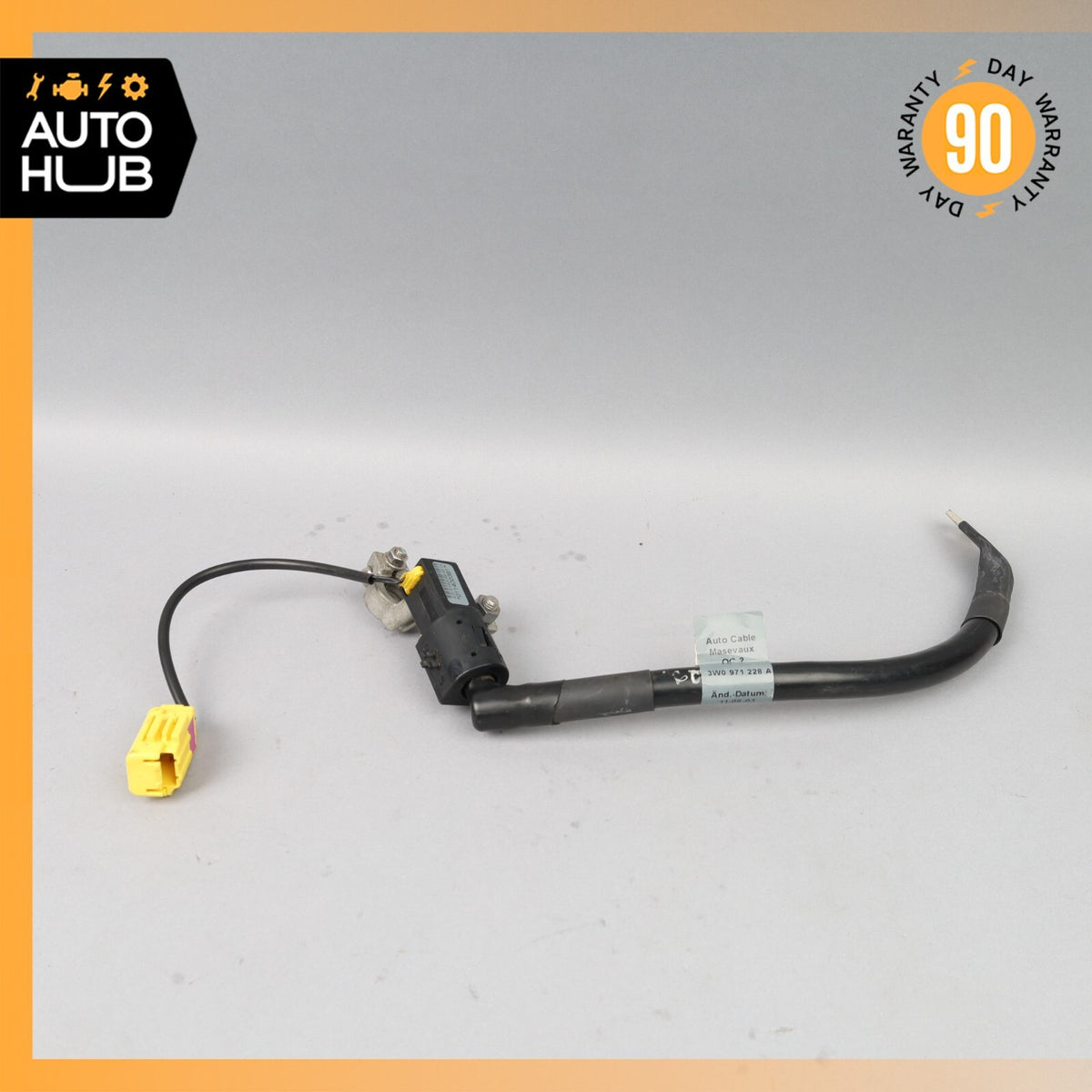 04-08 Bentley Continental GT Positive Battery Cable Harness OEM - photo 6