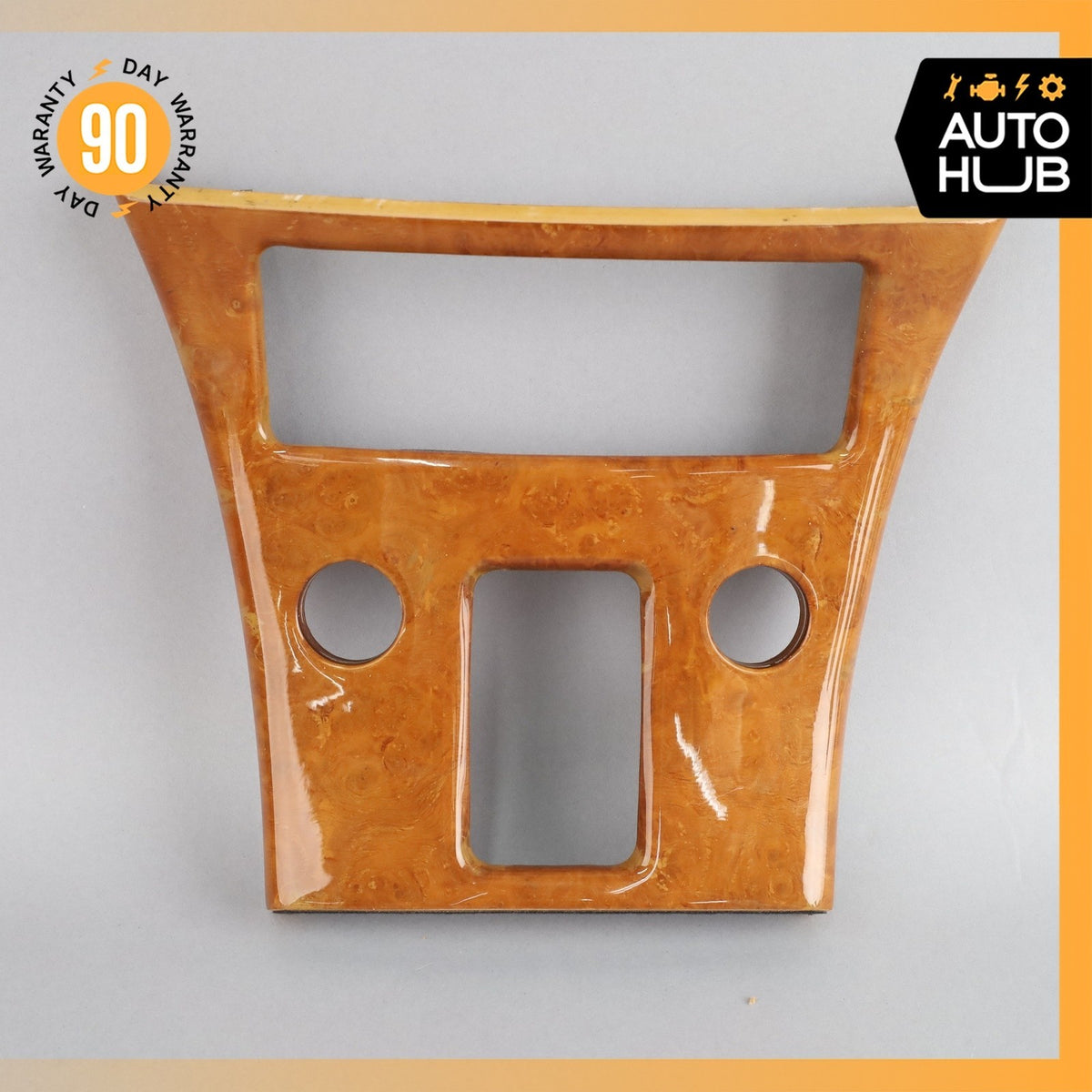 99-04 Bentley Arnage Center Console Ashtray Trim Panel Wood OEM 30k - photo 3