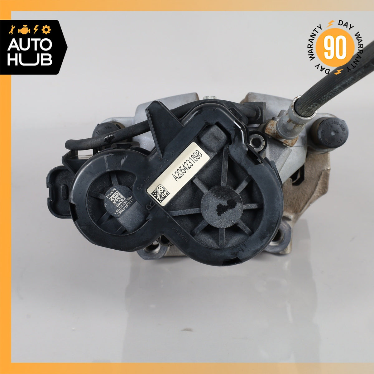 Mercedes W205 C300 C350e Rear Brake Caliper Calipers w/ Actuator Set OEM 57k - photo 11