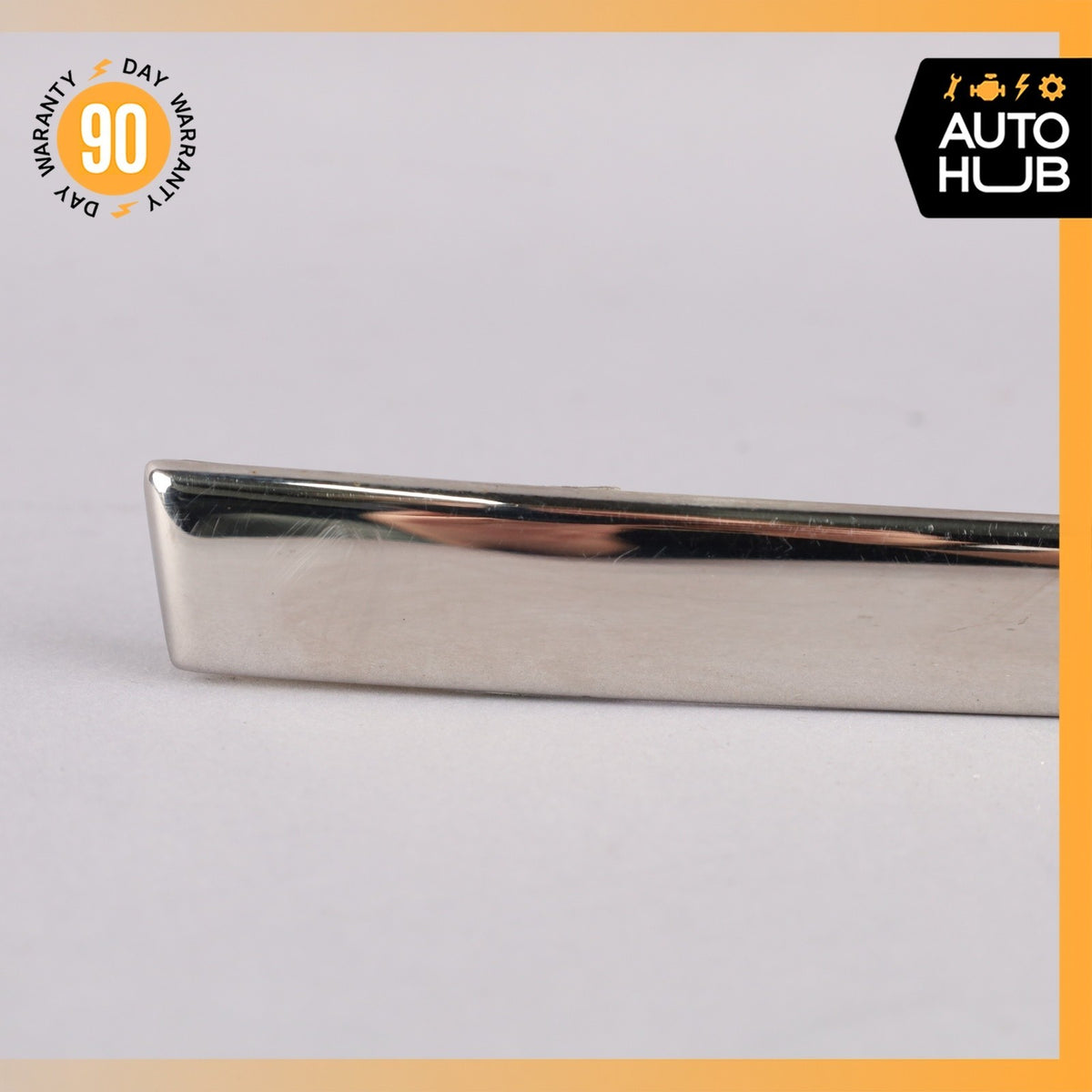 03-10 Bentley Continental GT GTC Rear Left Side Bumper Molding Trim Chrome OEM - photo 3