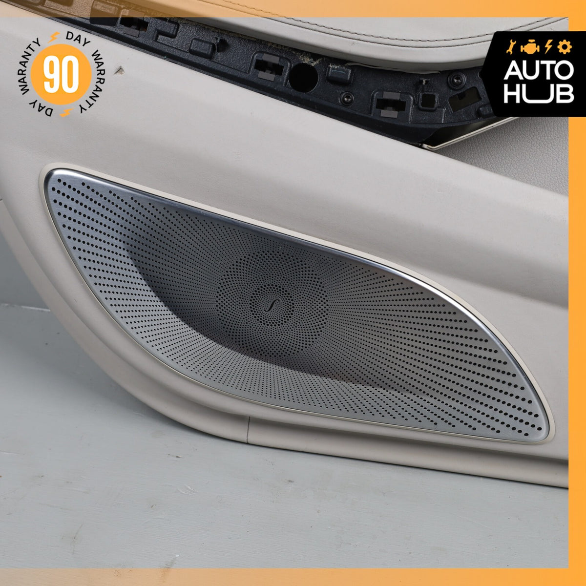 15-17 Mercedes W222 S600 S65 AMG Front Left Side Door Panel Designo White OEM - photo 13