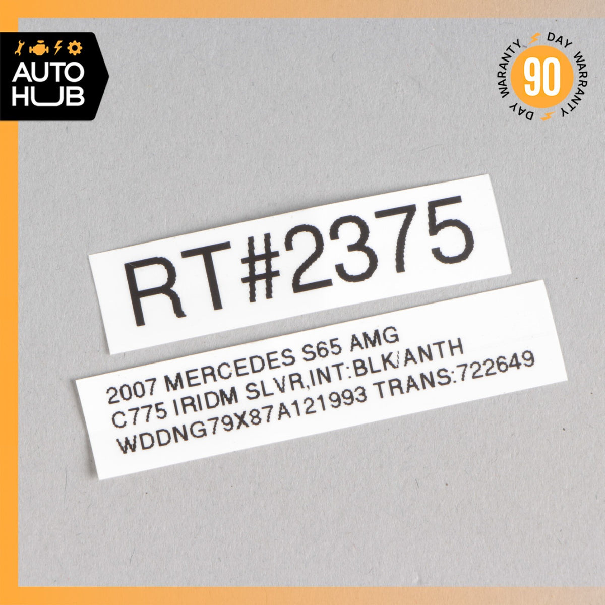 07-10 Mercedes W221 S65 AMG CL550 Rear Left or Right Wheel Speed ABS Sensor OEM - photo 9
