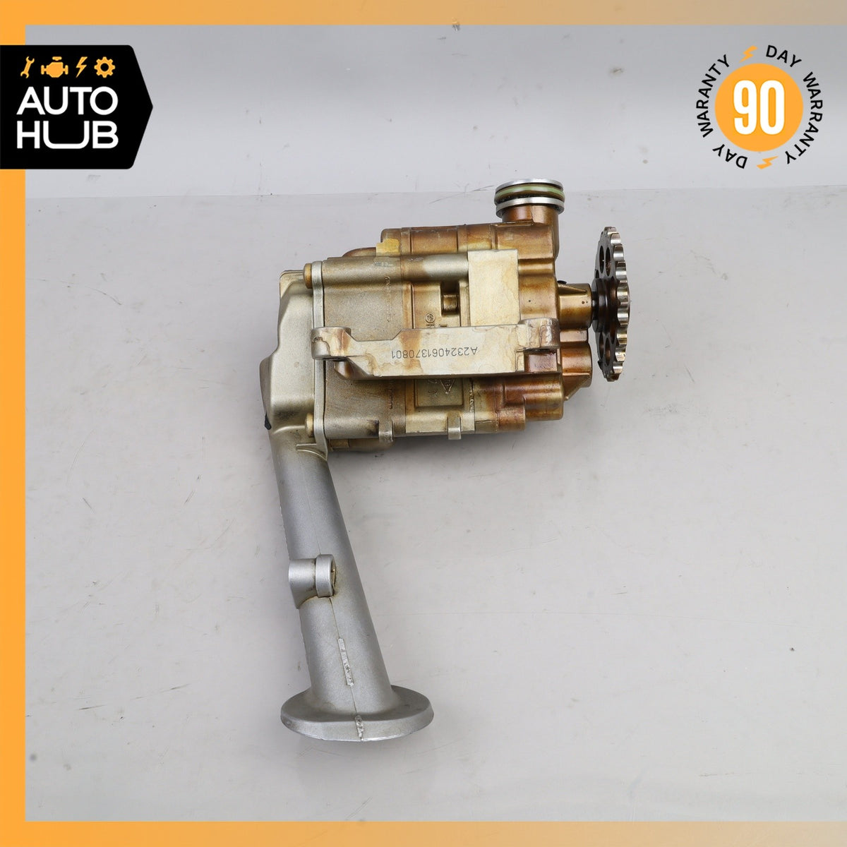 01-14 Mercedes W221 S600 CL600 V12 Engine Motor Oil Pump 1371870131 OEM - photo 3