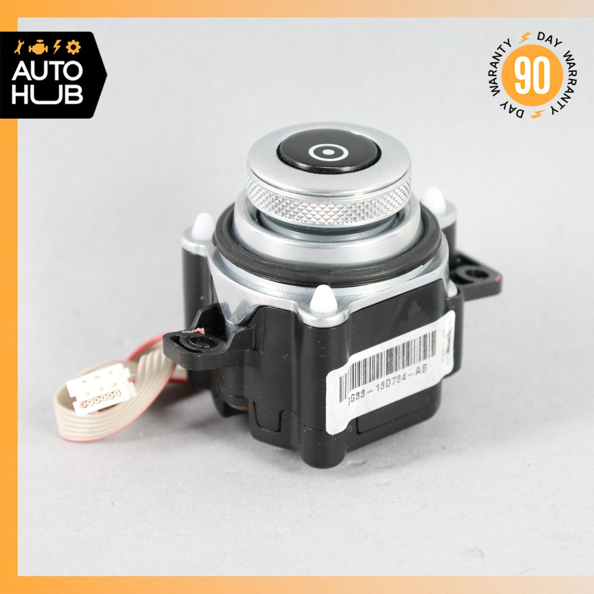 16-19 Aston Martin DB9 GT Rapide Lower Volume Audio Rotary Control Switch OEM 7k - photo 4