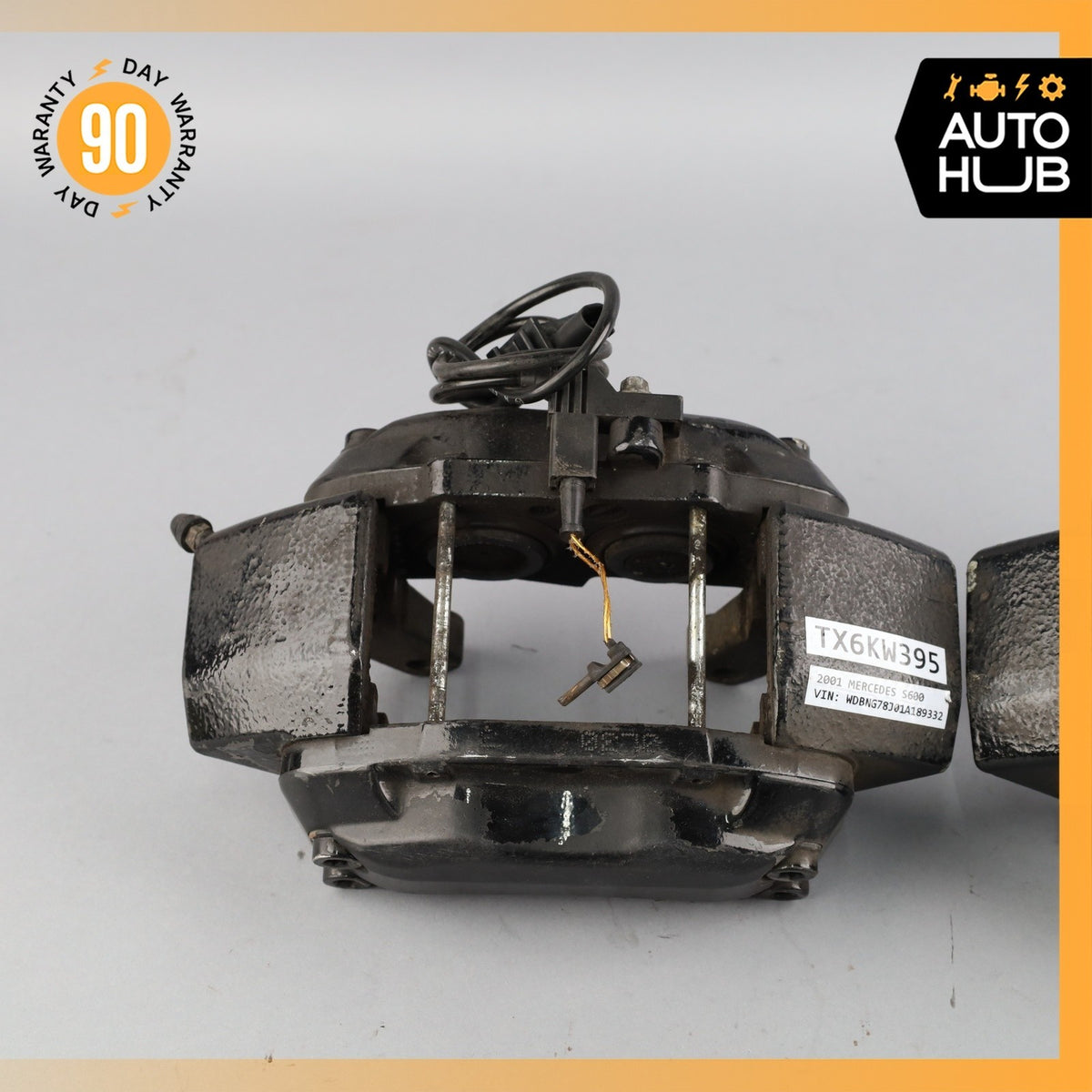 Mercedes W220 S600 CL600 Brake Caliper Calipers Front Left & Right Set OEM - photo 6