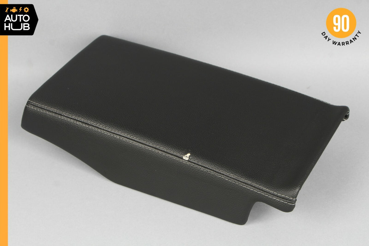 03-06 Mercedes R230 SL55 AMG SL500 Center Console Rear Lid Cover Panel Black OEM - photo 1