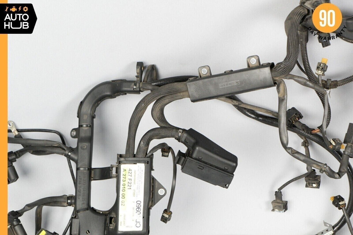 07-11 Mercedes W221 S550 CL550 RWD Engine Motor Cable Wire Harness OEM - photo 4