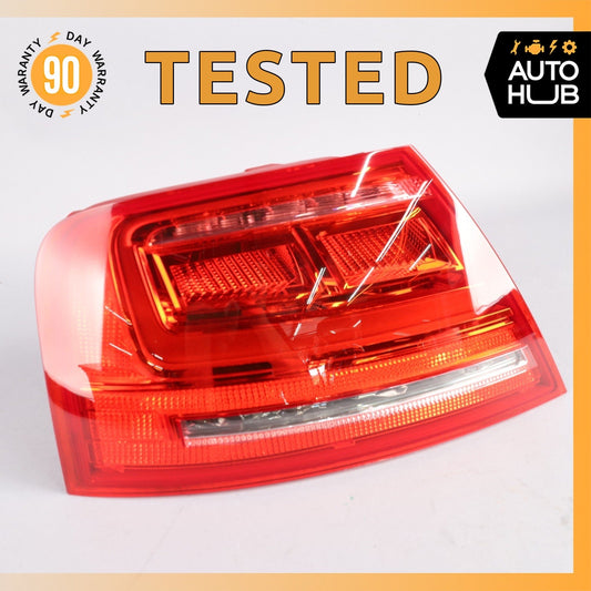 11-14 Audi D4 A8 Rear Left Driver Side LED Outer Tail Light Assembly OEM - photo 1