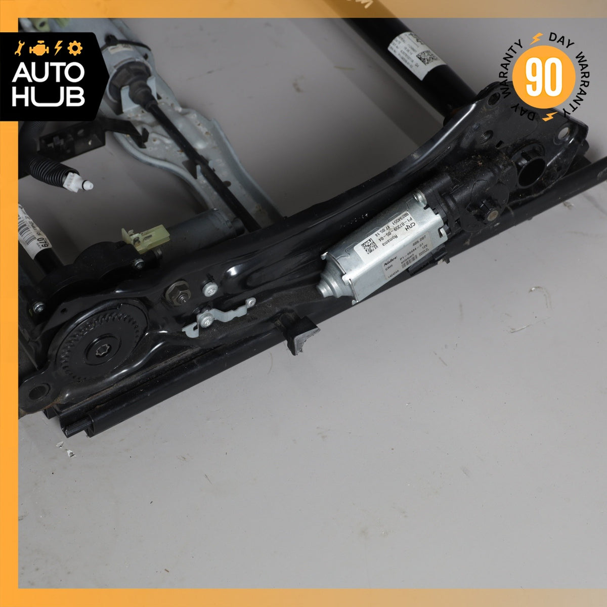 10-17 Mercedes W207 E350 C250 Front Left Seat Rail Track Frame w/ Motors OEM - photo 7