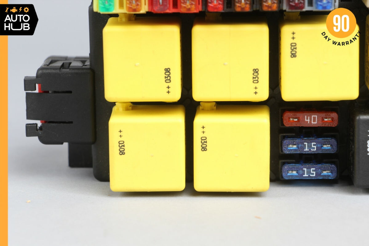 03-12 Mercedes R230 SL500 SL550 Front Left SAM Fuse Box Control Module OEM - photo 7