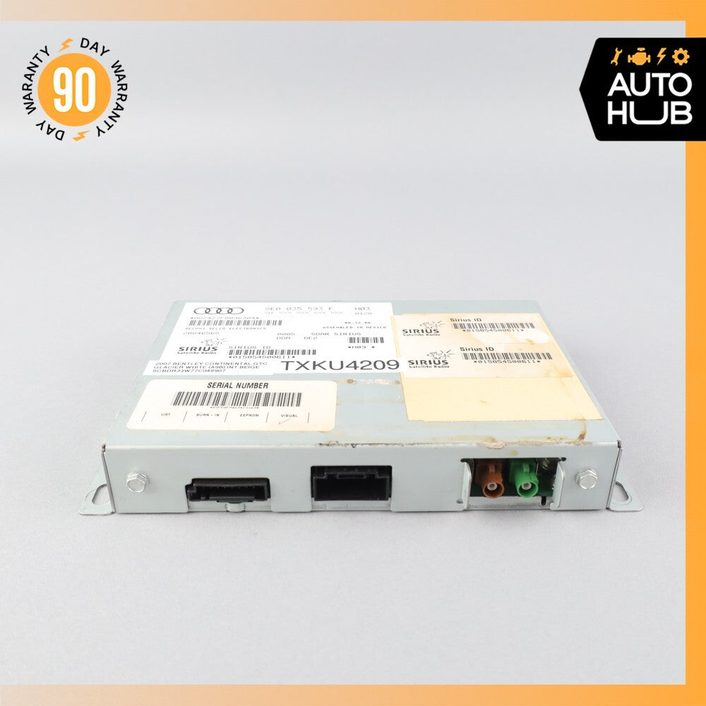 07-10 Bentley Continental GTC GT Sirius Satellite Radio Module Receiver OEM 60k - photo 6