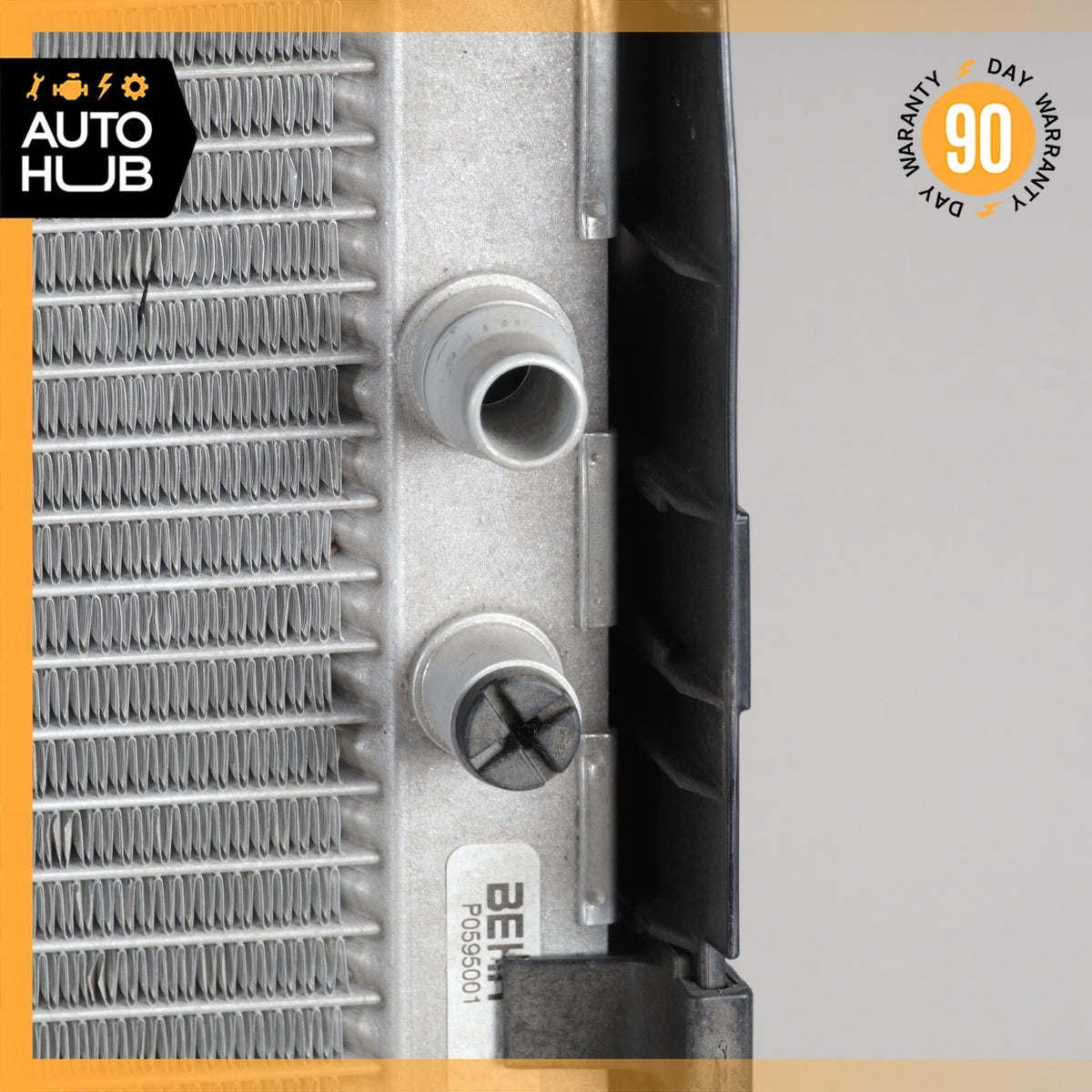 07-14 BMW E70 X5 X6 Left Driver Side Auxiliary Water Radiator OEM - photo 13