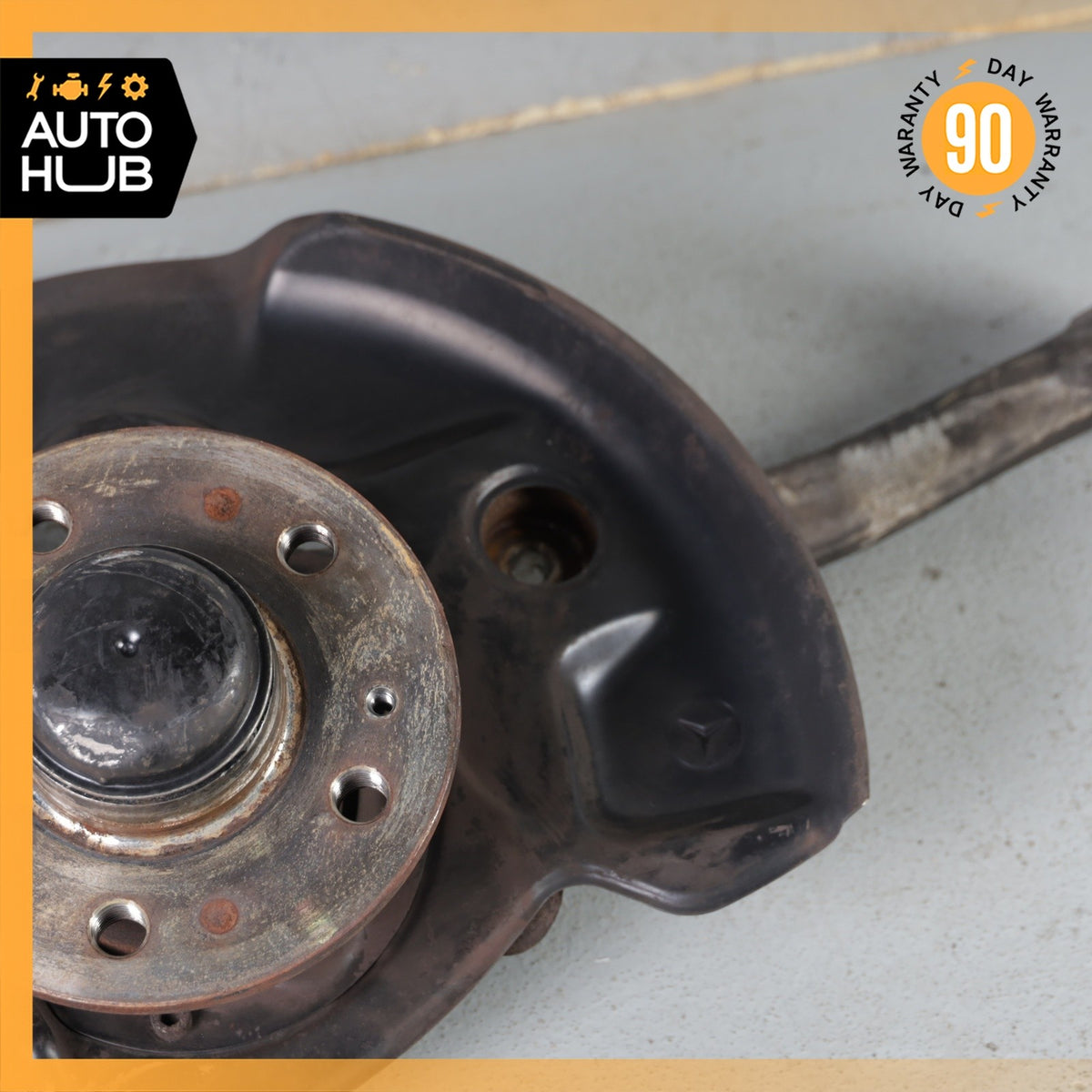 Mercedes W140 S320 300SE Front Right Side Spindle Knuckle Hub OEM - photo 4
