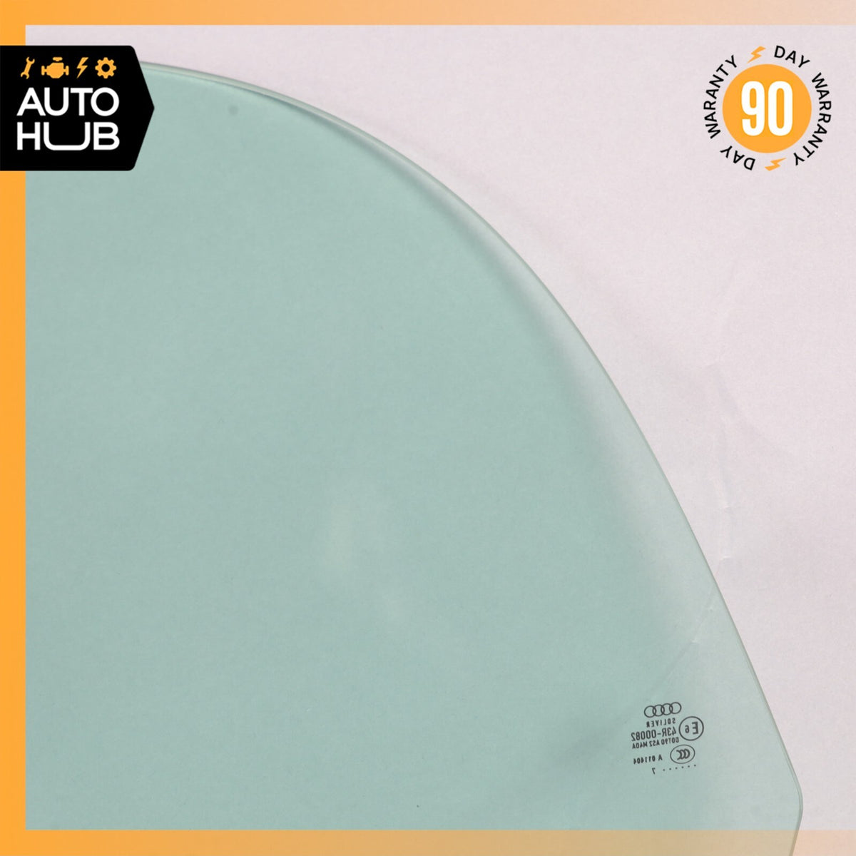 16-23 Audi TT Convertible Door Window Glass Front Right Passenger Side OEM 54k - photo 12