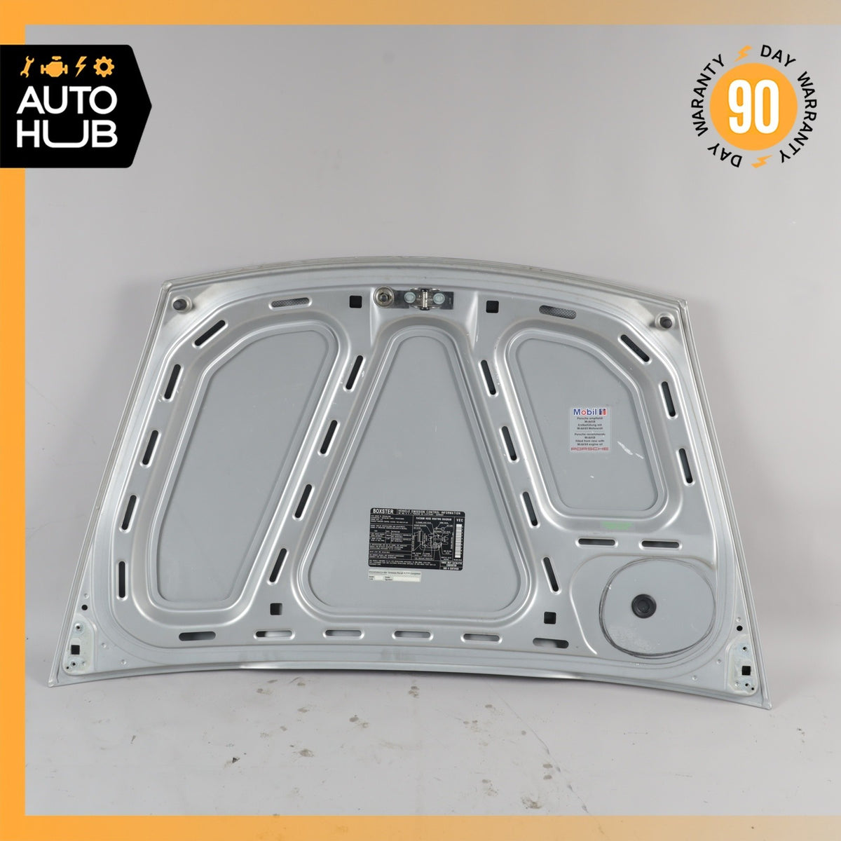 97-04 Porsche Boxster 986 Rear Trunk Lid Panel Silver OEM - photo 12