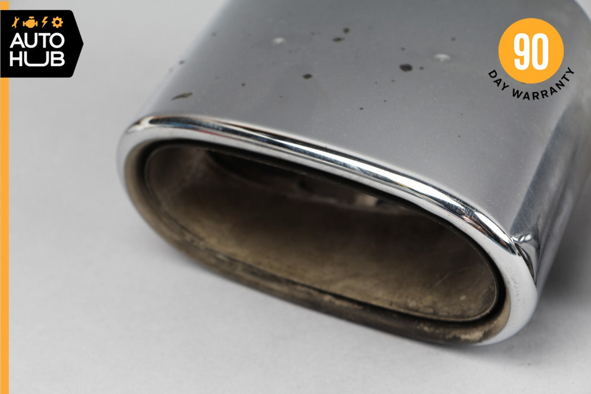 03-08 Mercedes R230 SL500 SL550 SL600 Exhaust Mufflers Muffler Tips Chrome OEM - photo 5