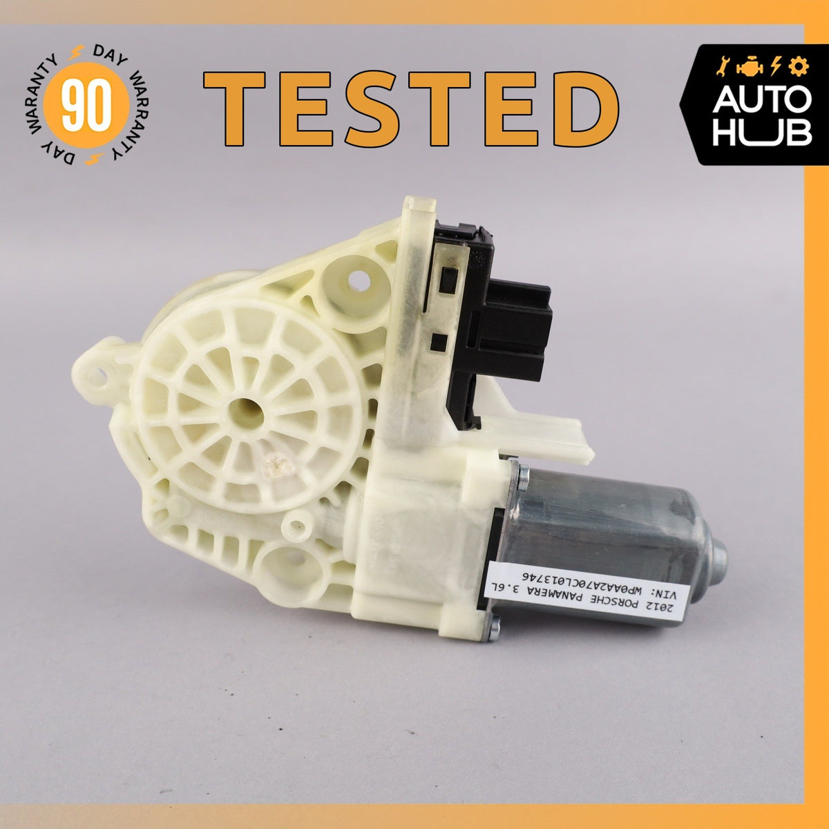 Porsche Panamera 970 Front Right or Rear Left Door Window Regulator Motor OEM - photo 1