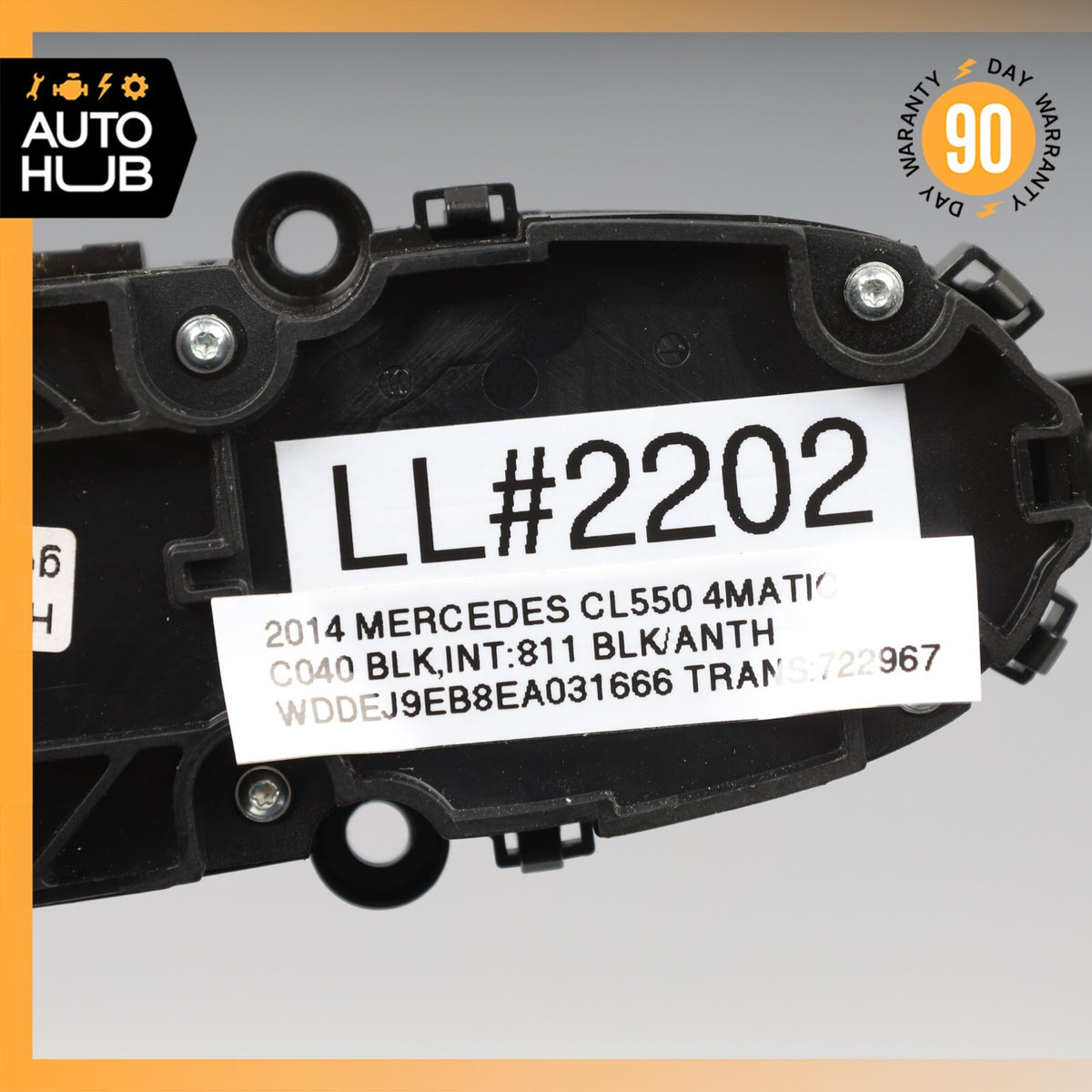 09-14 Mercedes W216 CL550 CL63 Left Driver Master Window Switch Control OEM - photo 13