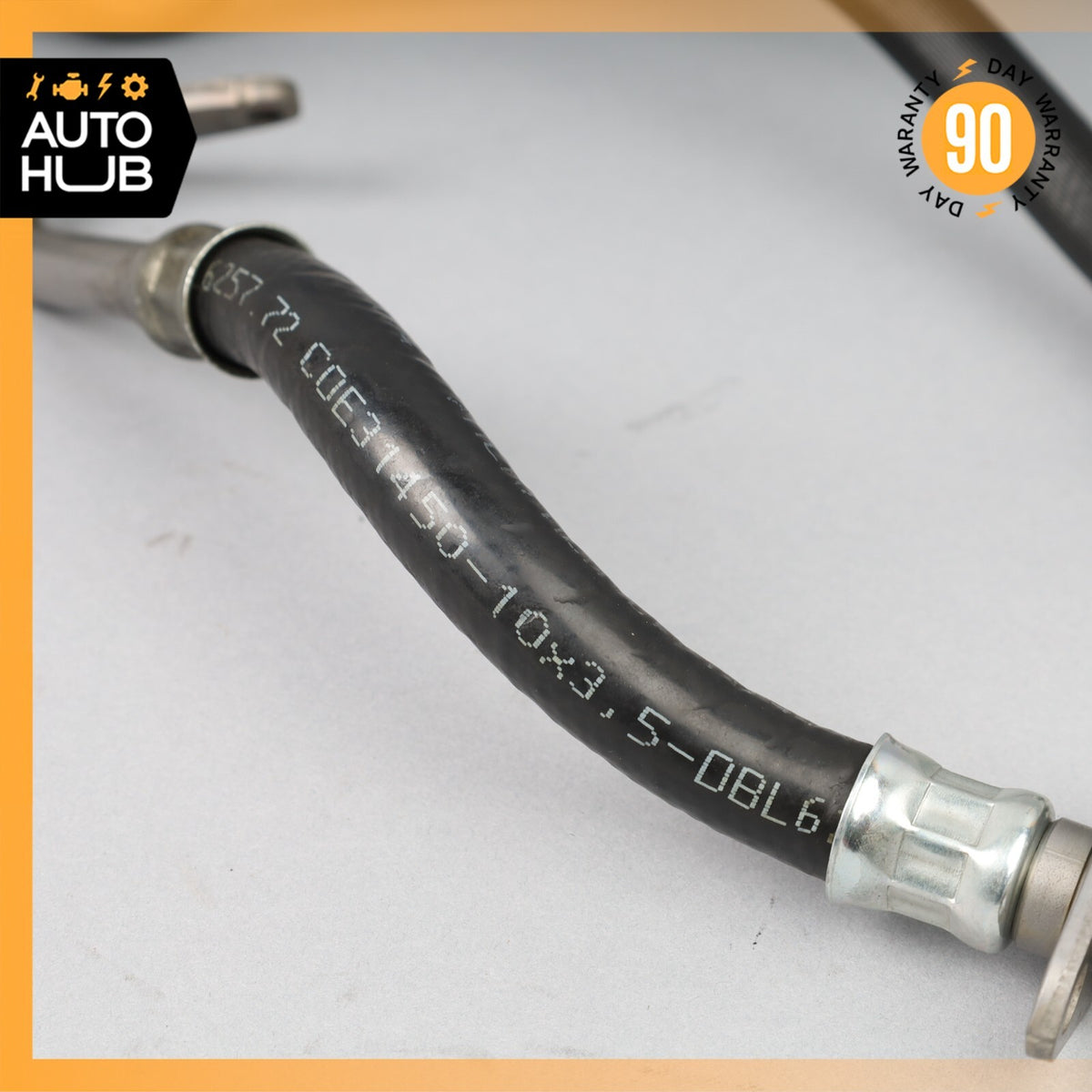 Mercedes W218 CLS550 E550 Turbocharger Return Oil Line Left & Right Side Set OEM - photo 5