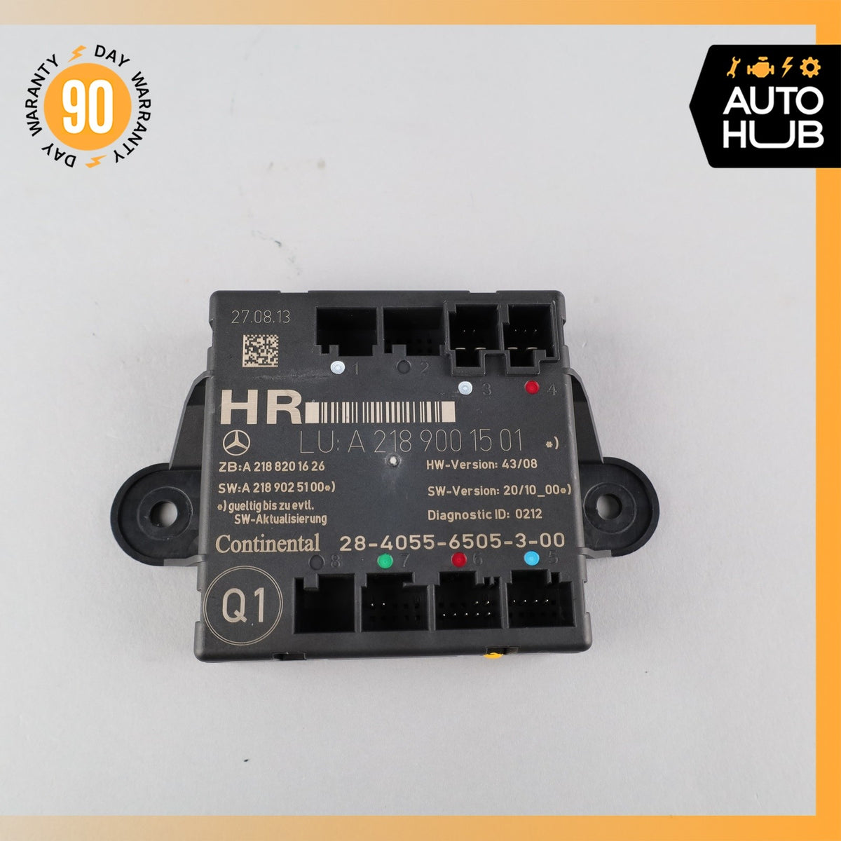 08-18 Mercedes W204 C250 CLS63 AMG E550 Rear Right Side Door Control Module OEM - photo 6