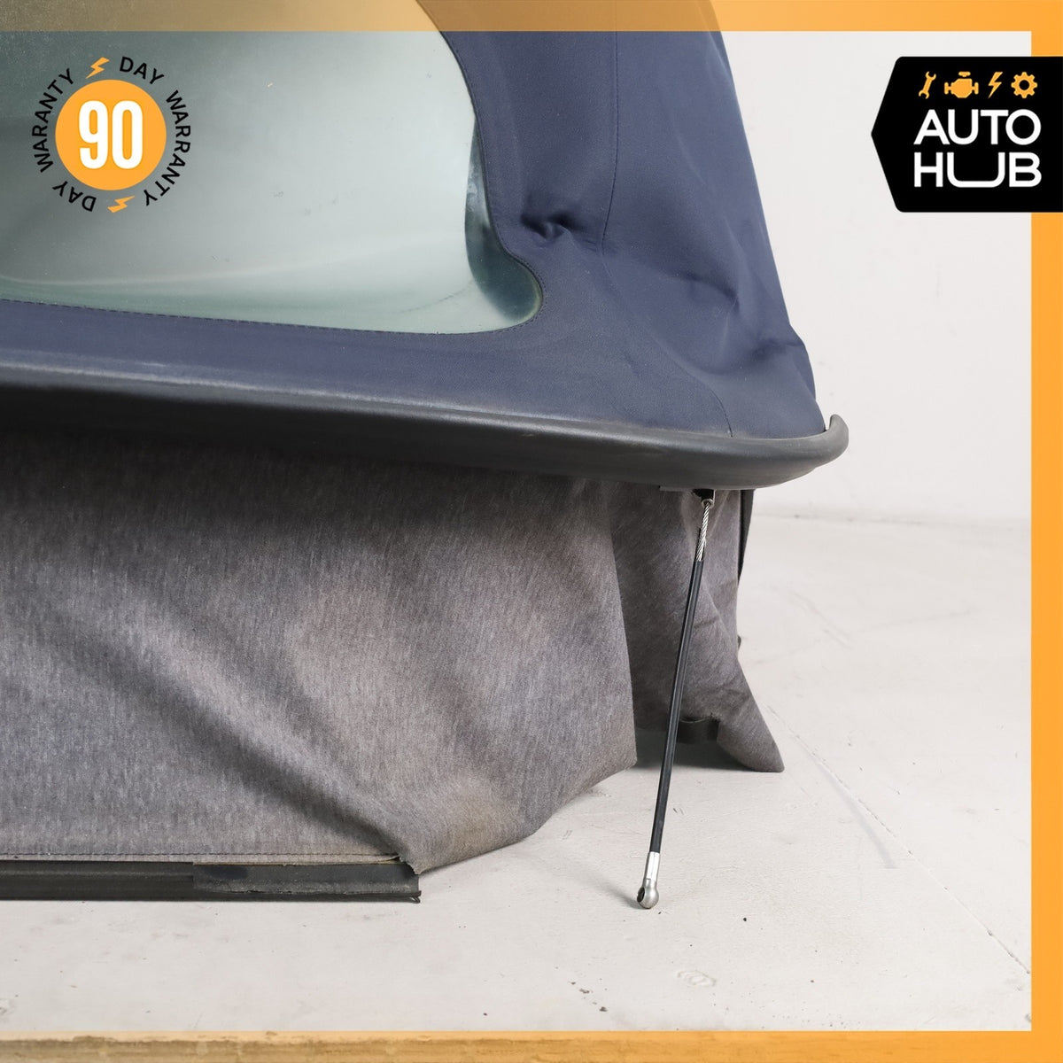 97-02 Porsche Boxster 986 Convertible Soft Top Roof Blue OEM - photo 16
